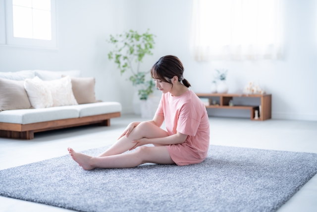 足のむくみの症状